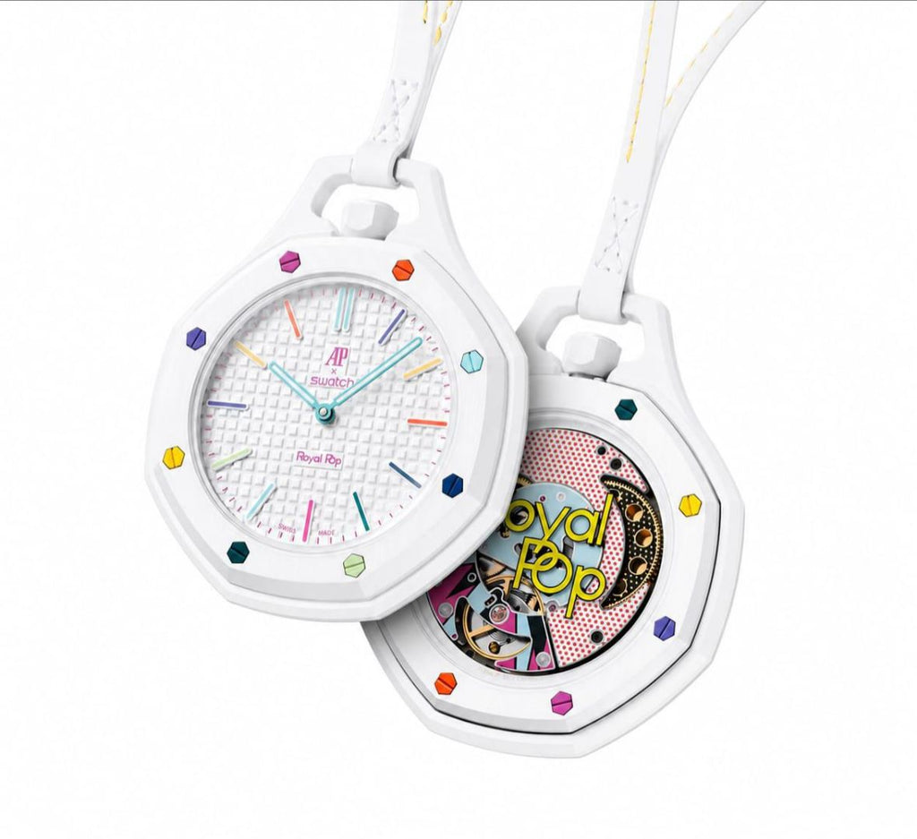 Ap x Swatch royal pop