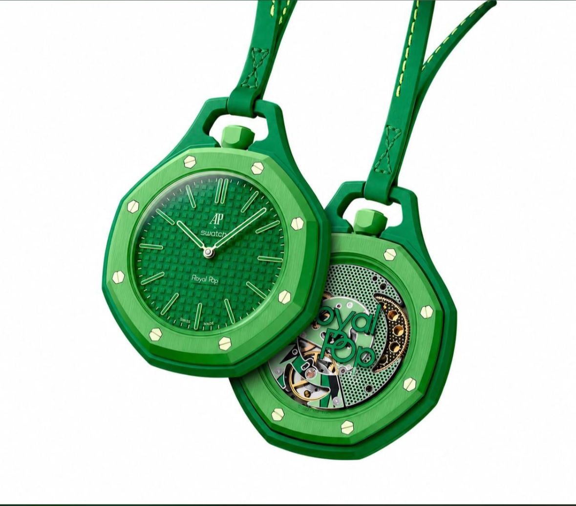 Ap x Swatch royal pop