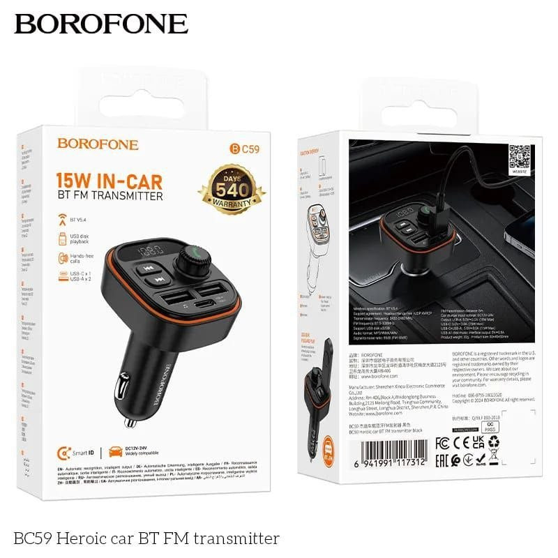 FM Car kit Borofone